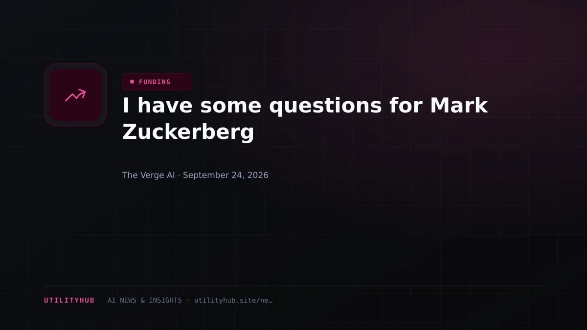 Visual for I have some questions for Mark Zuckerberg