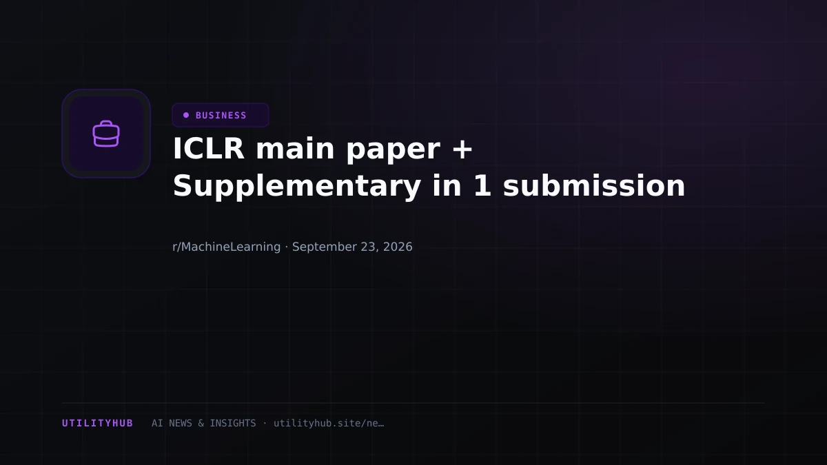 Visual for ICLR main paper + Supplementary in 1 submission