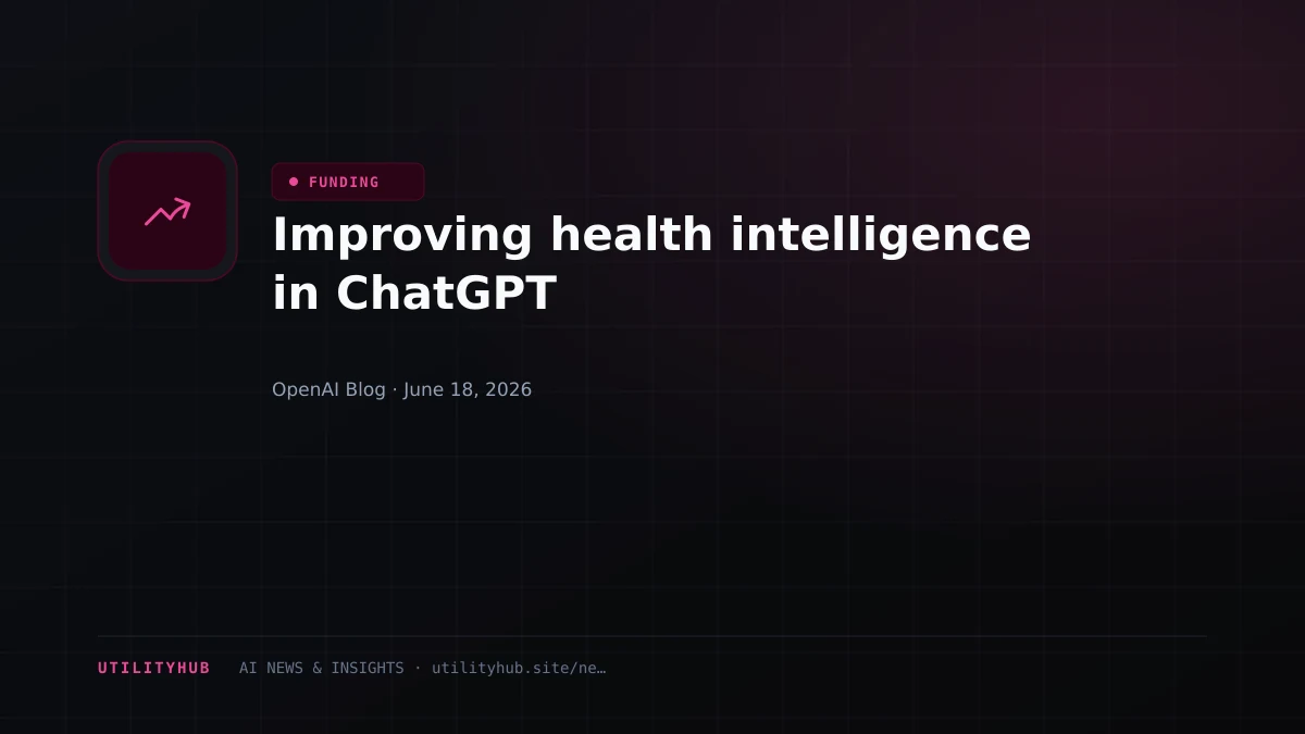 Visual for Improving health intelligence in ChatGPT