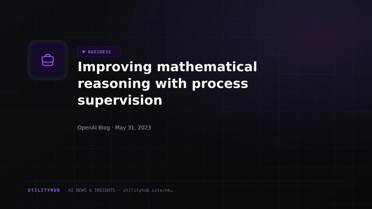 Visual reporting for Improving mathematical reasoning with process supervision