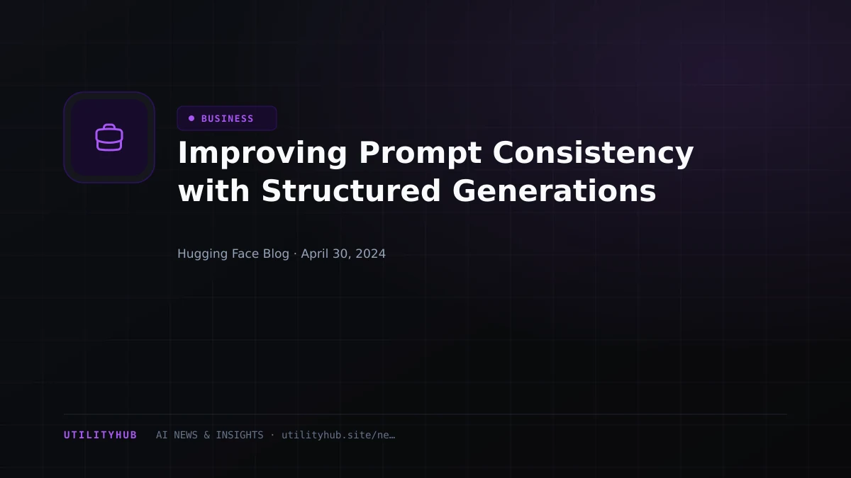 Visual reporting for Improving Prompt Consistency with Structured Generations