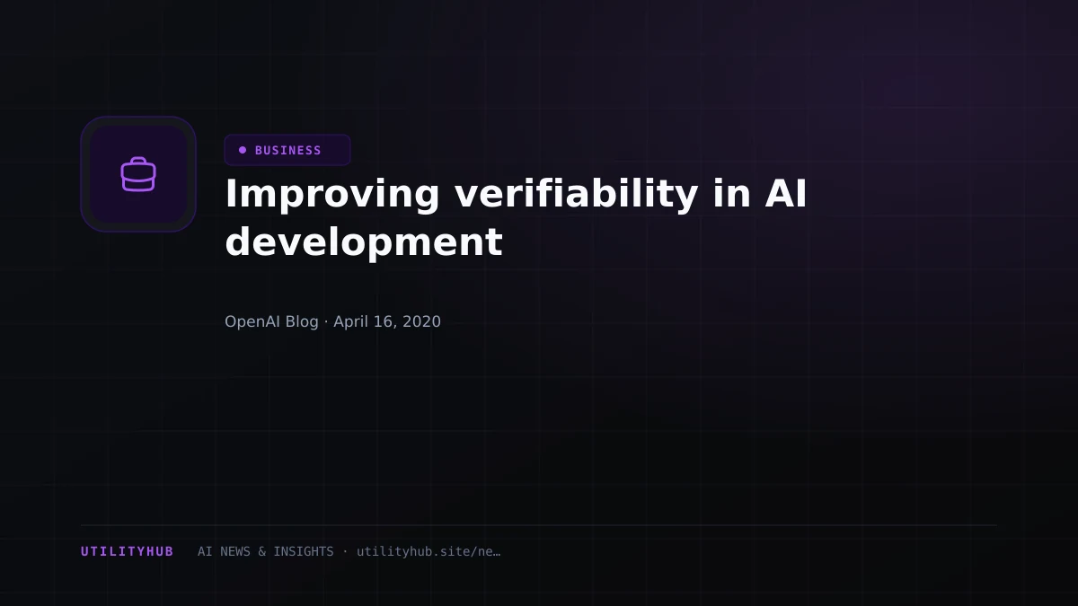 Visual reporting for Improving verifiability in AI development