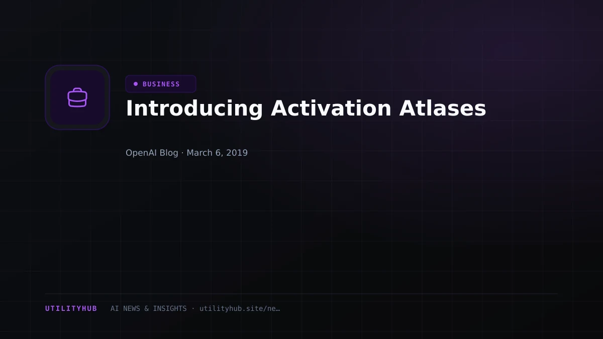 Visual reporting for Introducing Activation Atlases
