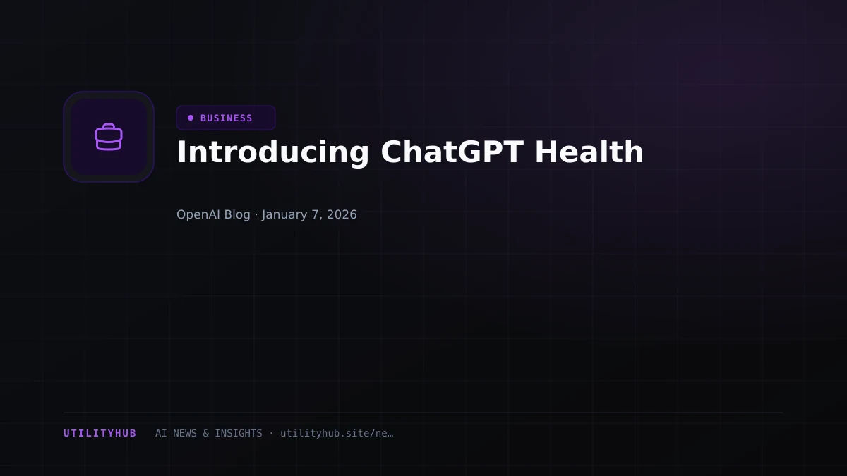 Visual for Introducing ChatGPT Health