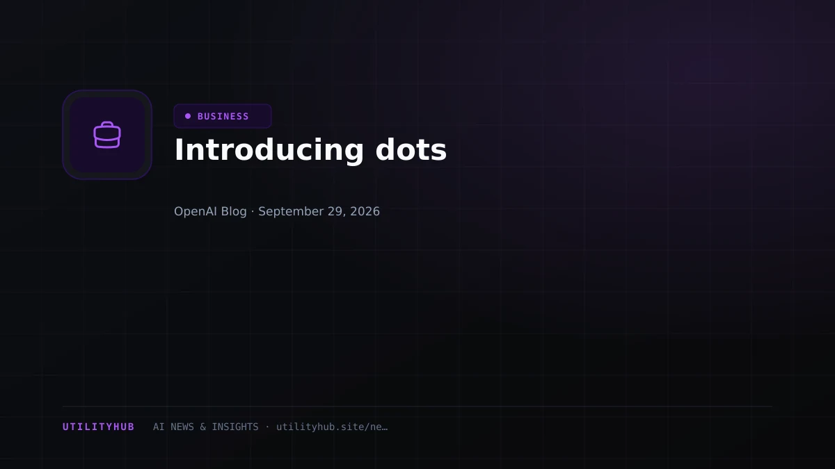 Visual reporting for Introducing dots