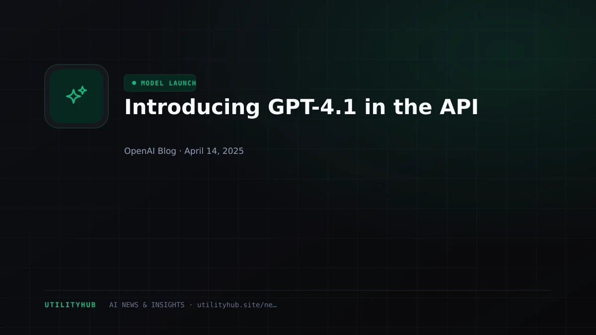 Visual reporting for Introducing GPT-4.1 in the API