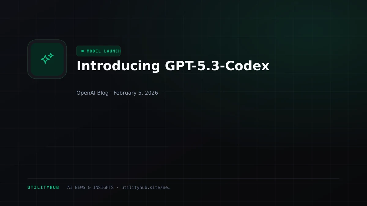 Visual for Introducing GPT-5.3-Codex