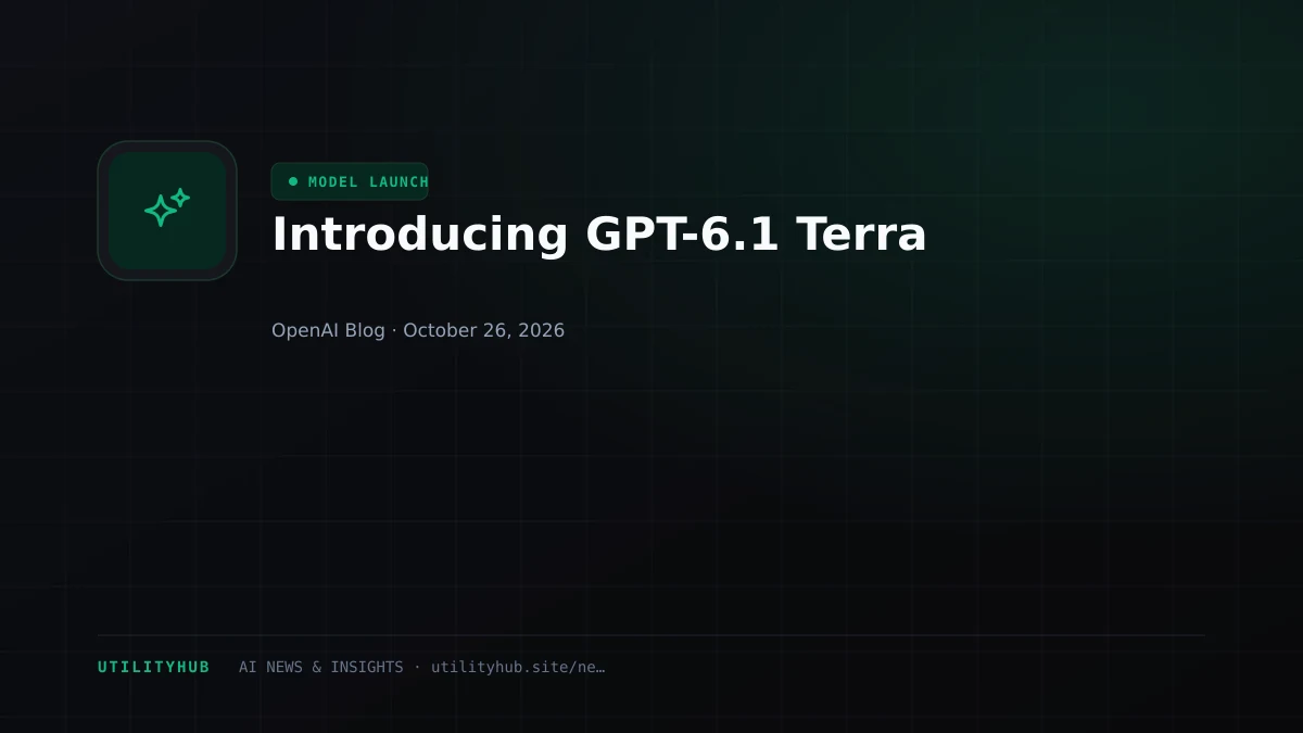 Introducing GPT-6.1 Terra