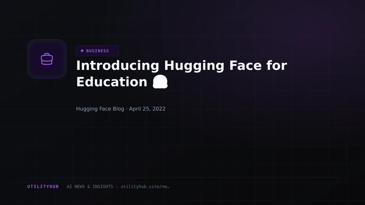 Visual reporting for Introducing Hugging Face for Education 🤗