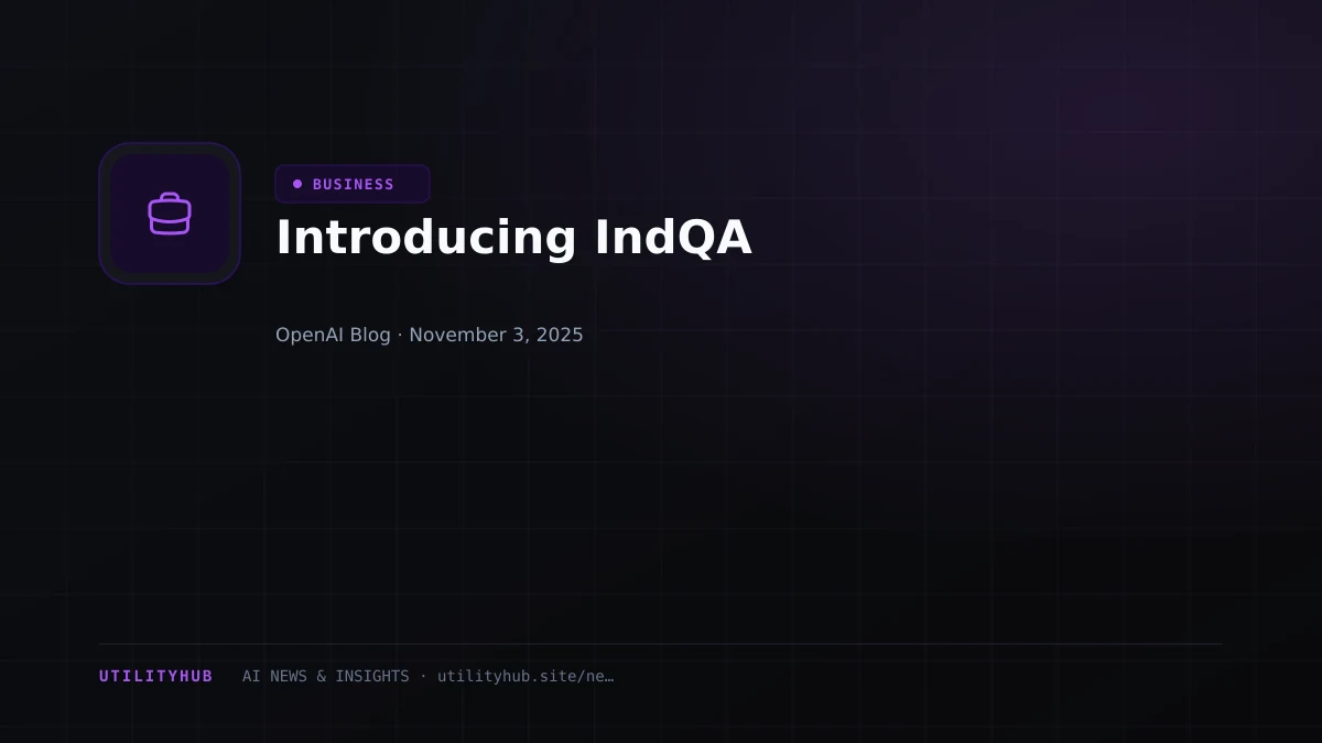 Visual for Introducing IndQA