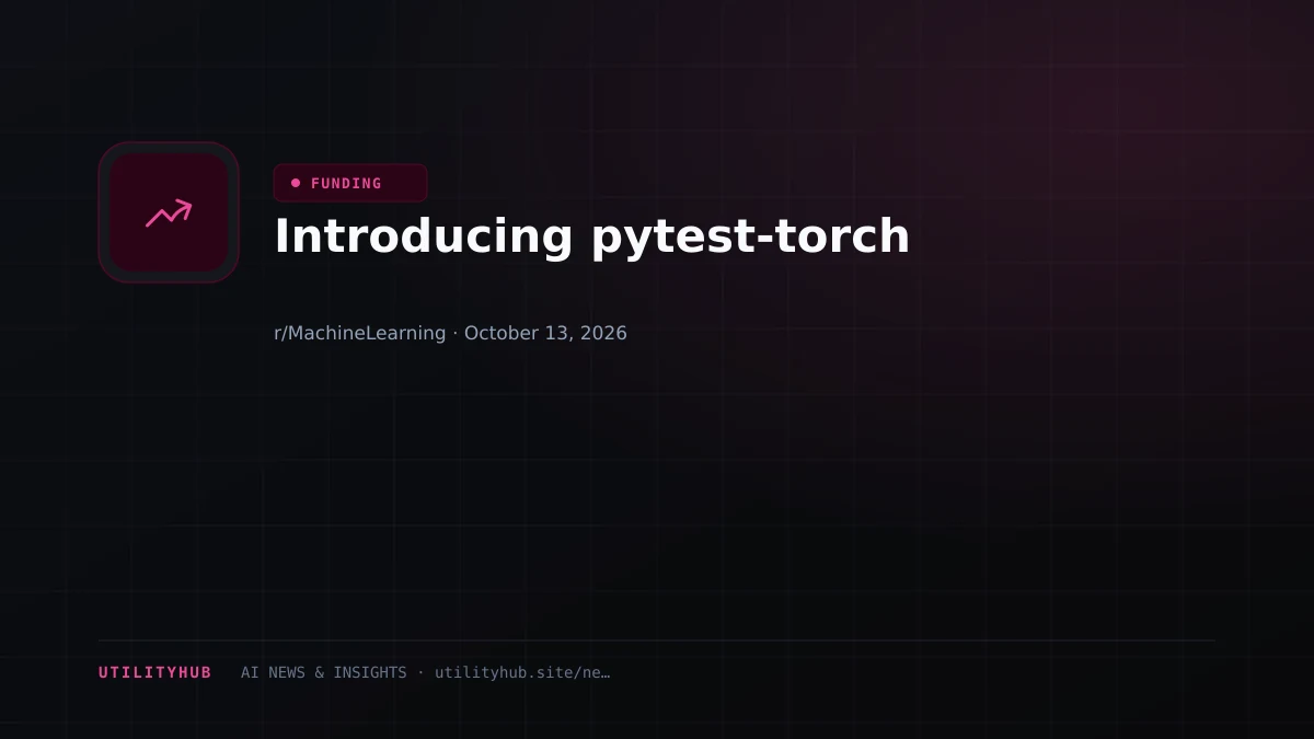Visual reporting for Introducing pytest-torch