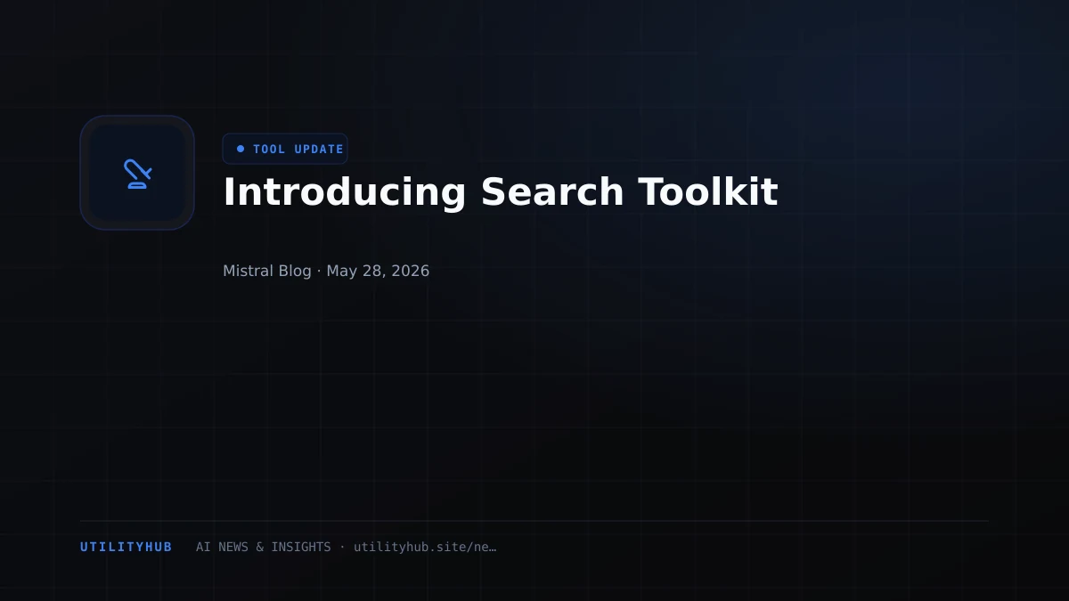 Visual for Introducing Search Toolkit
