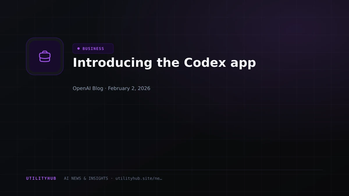 Visual for Introducing the Codex app