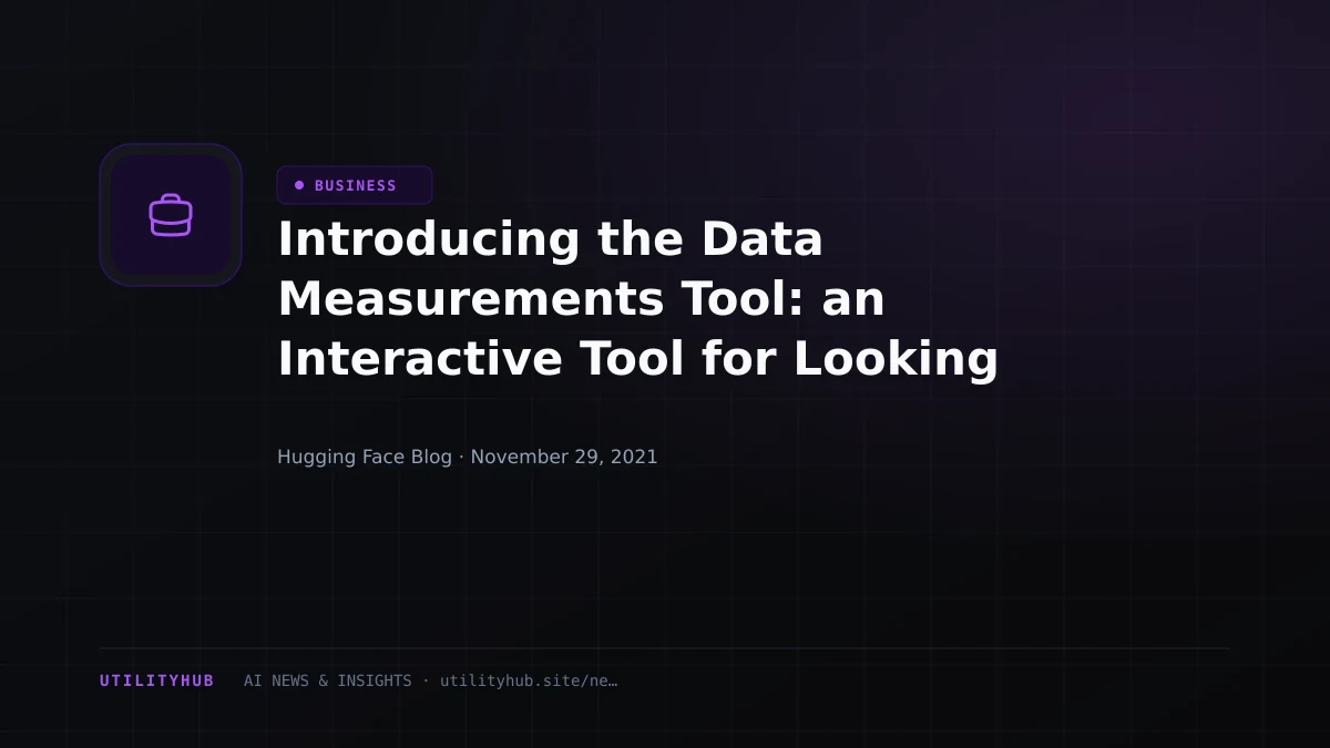 Visual reporting for Introducing the Data Measurements Tool: an Interactive Tool for Looking at Datasets