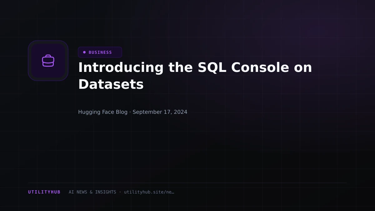 Visual reporting for Introducing the SQL Console on Datasets