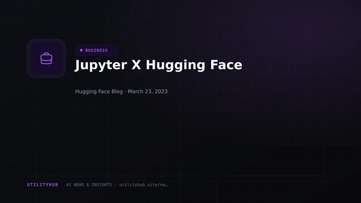 Visual reporting for Jupyter X Hugging Face