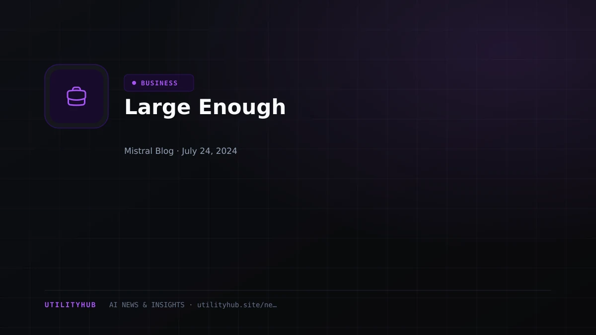 Visual reporting for Large Enough