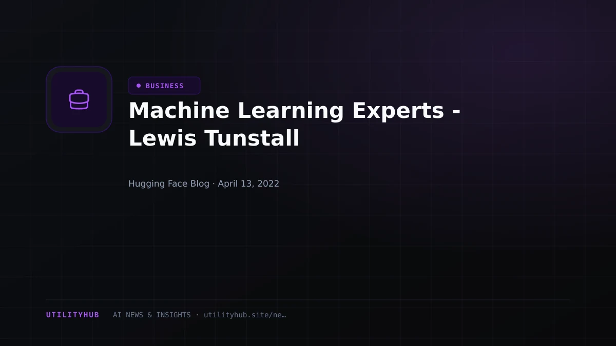 Visual reporting for Machine Learning Experts - Lewis Tunstall