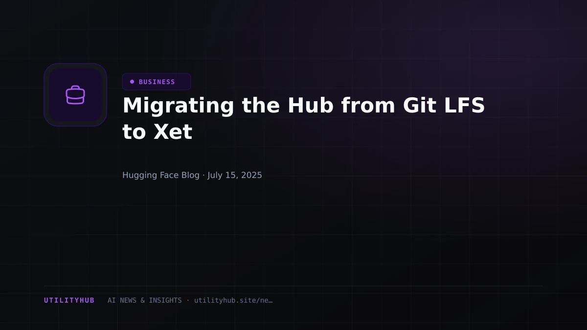 Visual reporting for Migrating the Hub from Git LFS to Xet