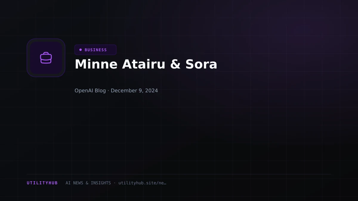 Visual reporting for Minne Atairu & Sora
