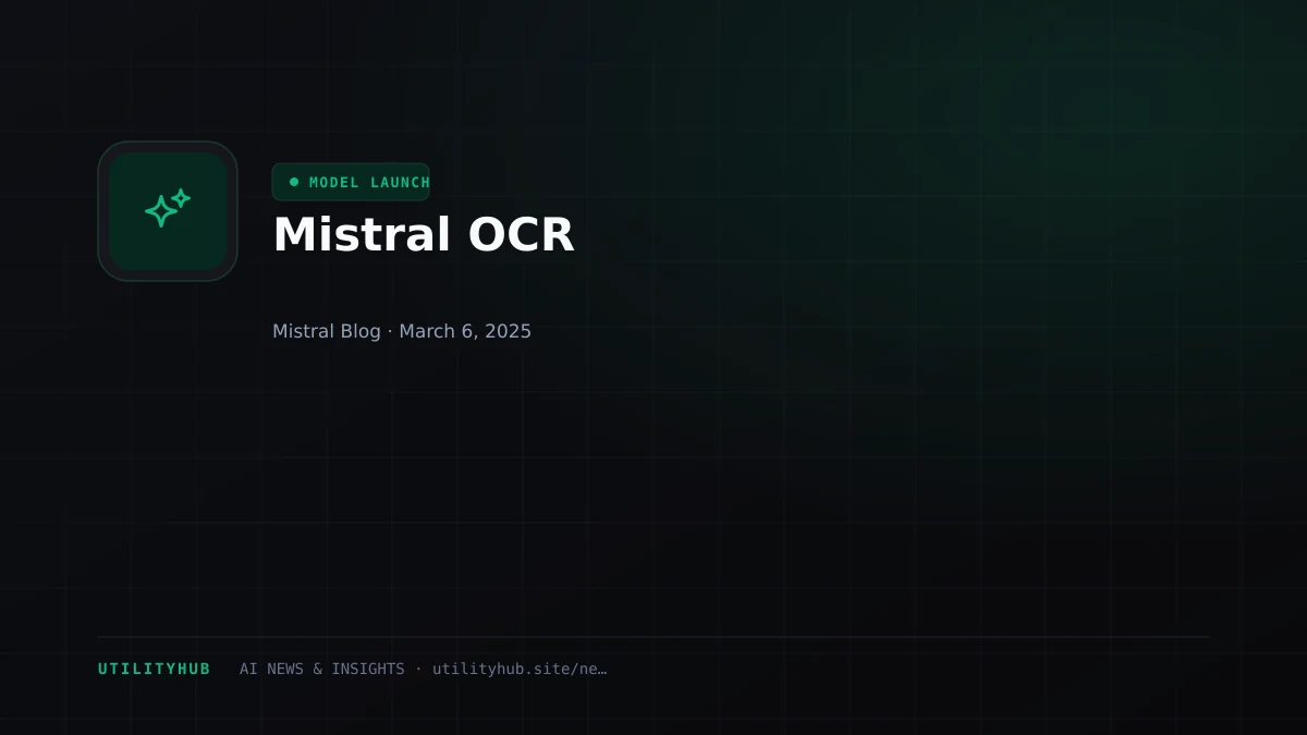 Visual reporting for Mistral OCR