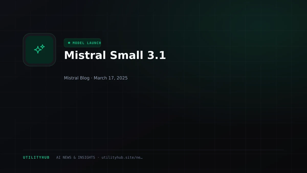 Visual reporting for Mistral Small 3.1