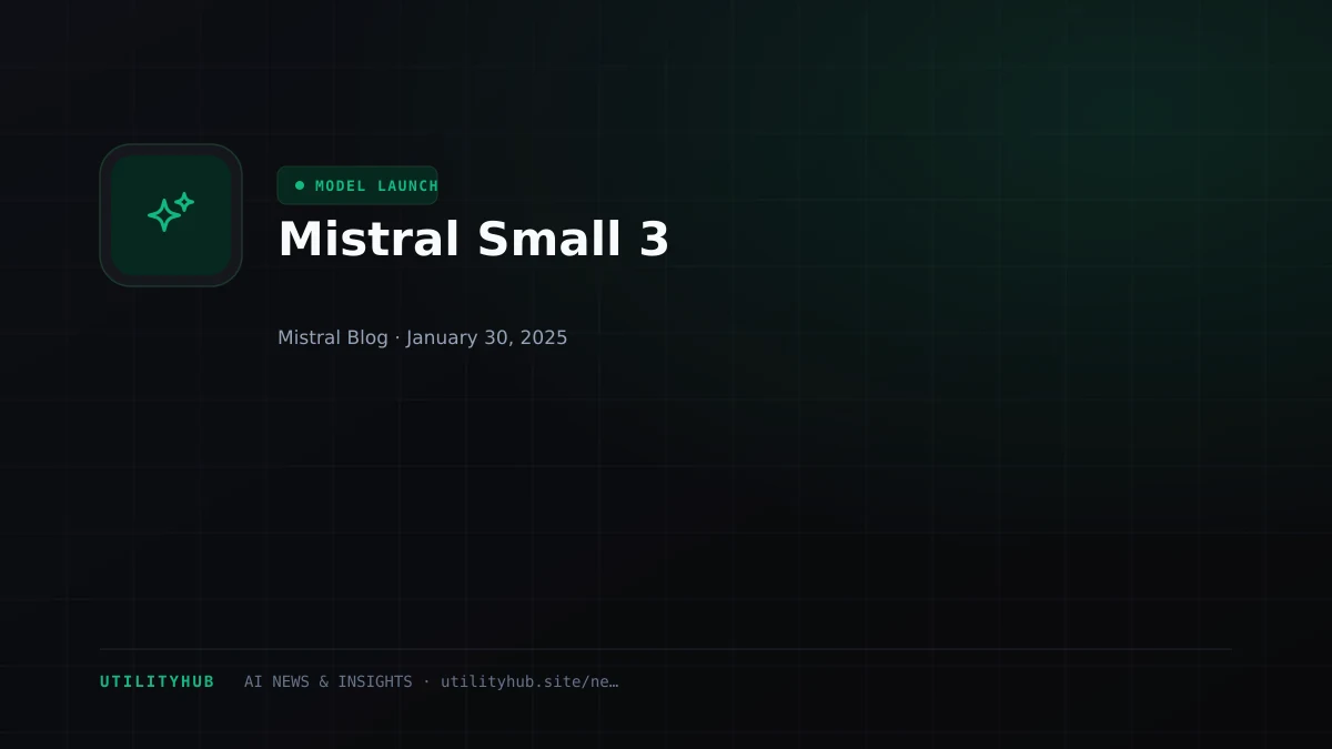 Visual reporting for Mistral Small 3