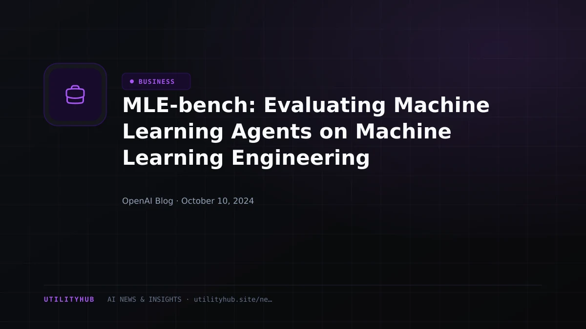 Visual reporting for MLE-bench: Evaluating Machine Learning Agents on Machine Learning Engineering