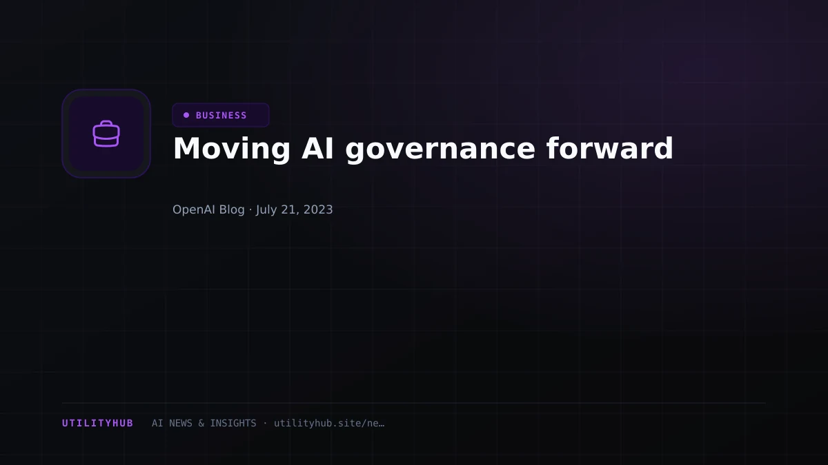 Visual reporting for Moving AI governance forward