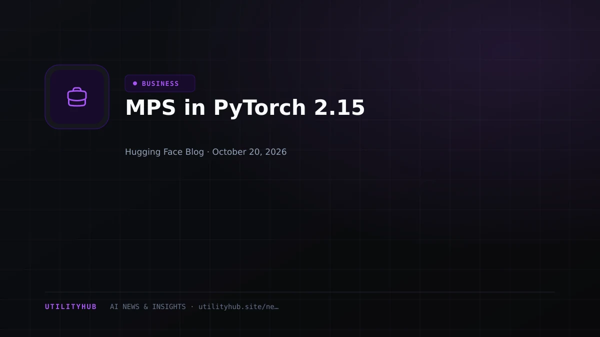 Visual reporting for MPS in PyTorch 2.15