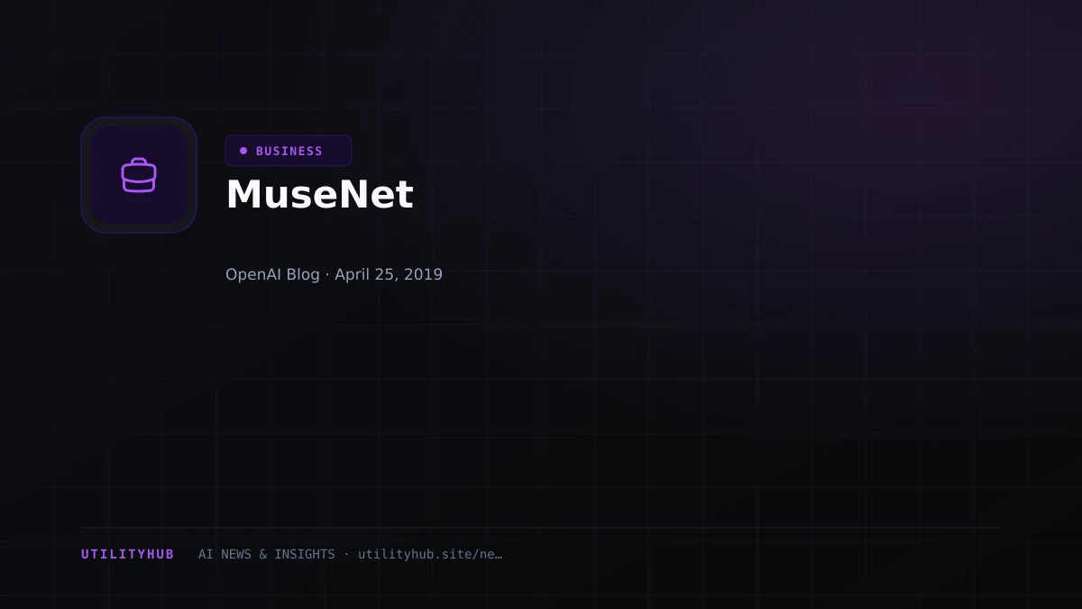 Visual reporting for MuseNet