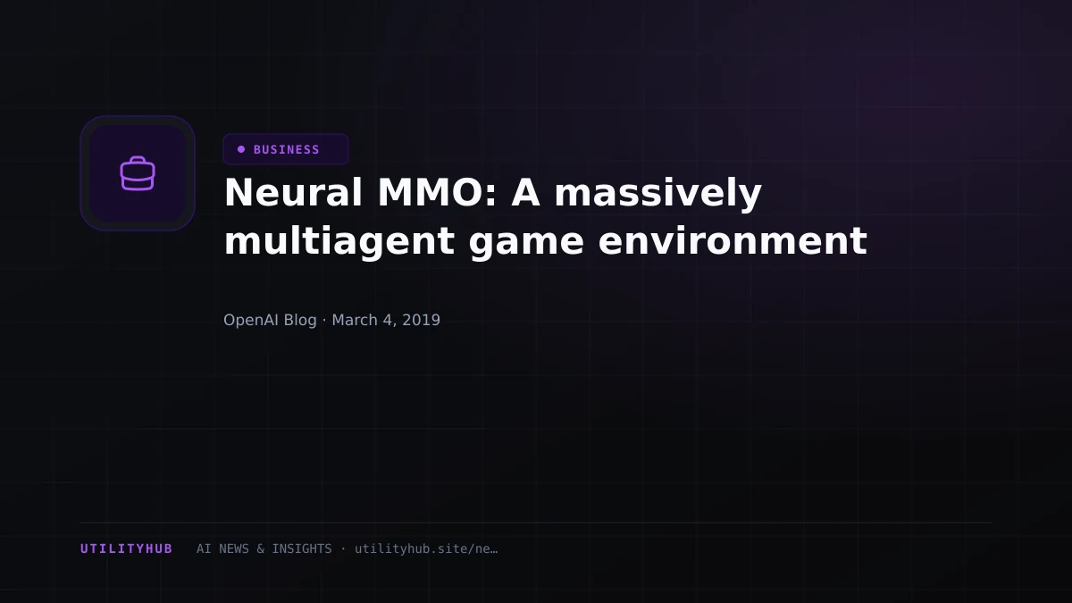 Visual reporting for Neural MMO: A massively multiagent game environment