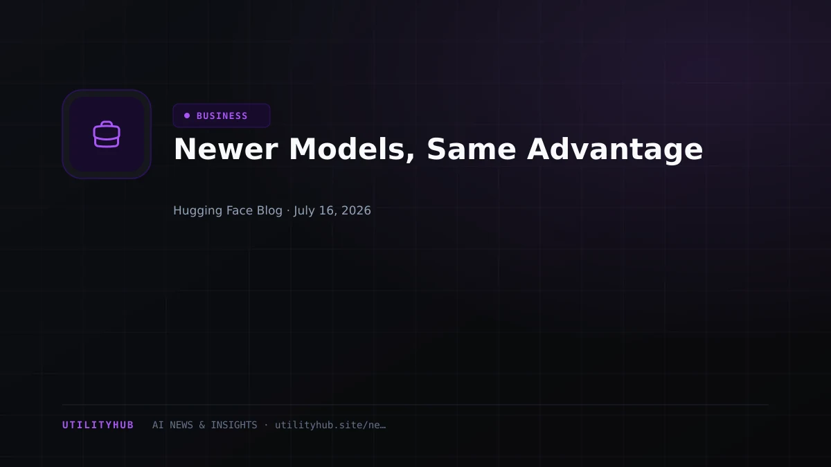 Visual for Newer Models, Same Advantage