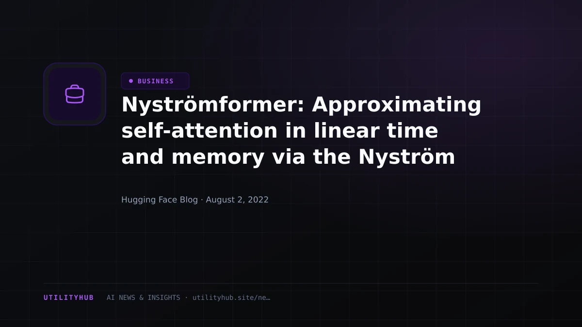Visual reporting for Nyströmformer: Approximating self-attention in linear time and memory via the Nyström method