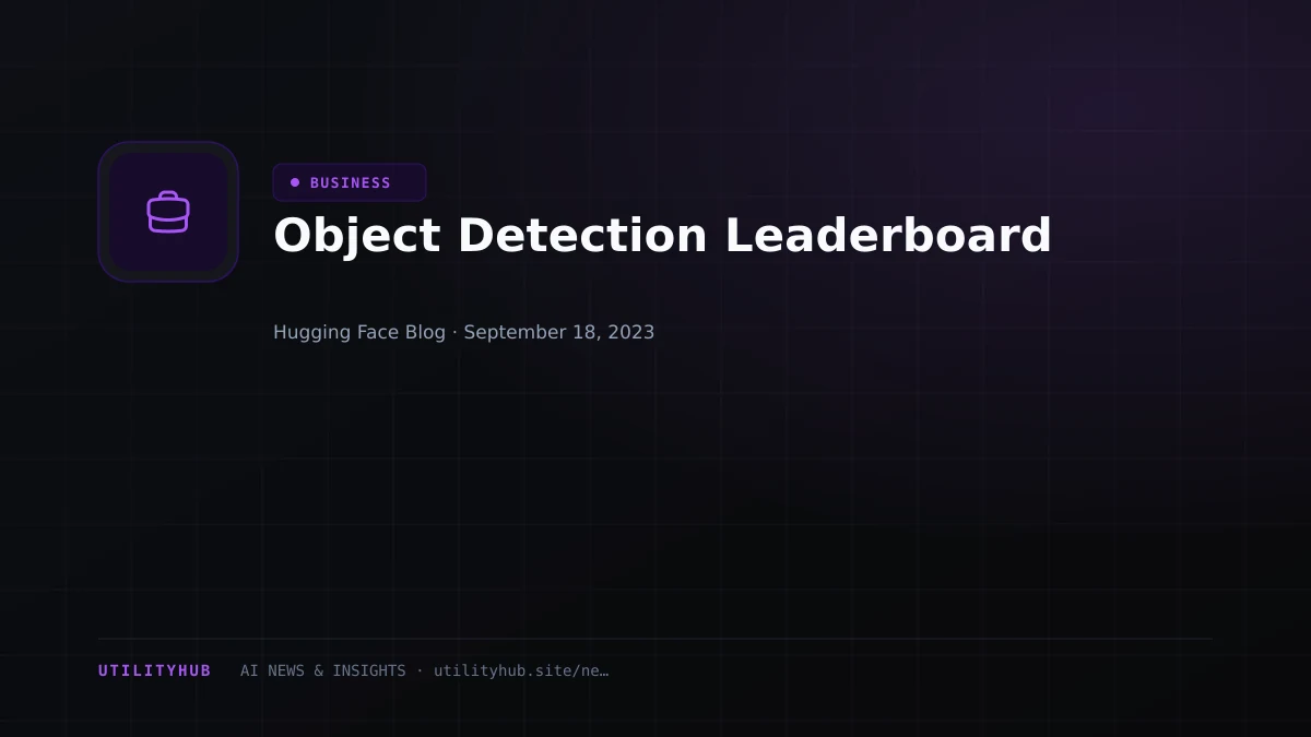 Visual reporting for Object Detection Leaderboard