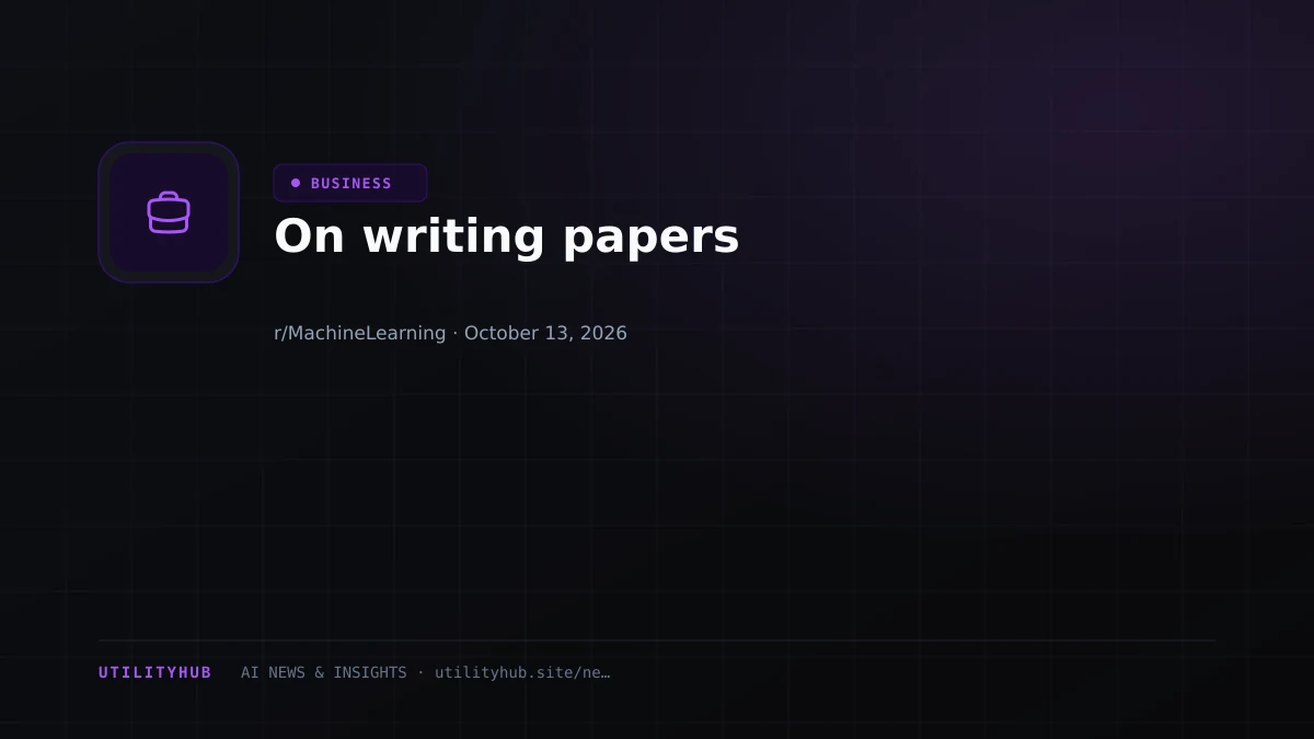 Visual reporting for On writing papers