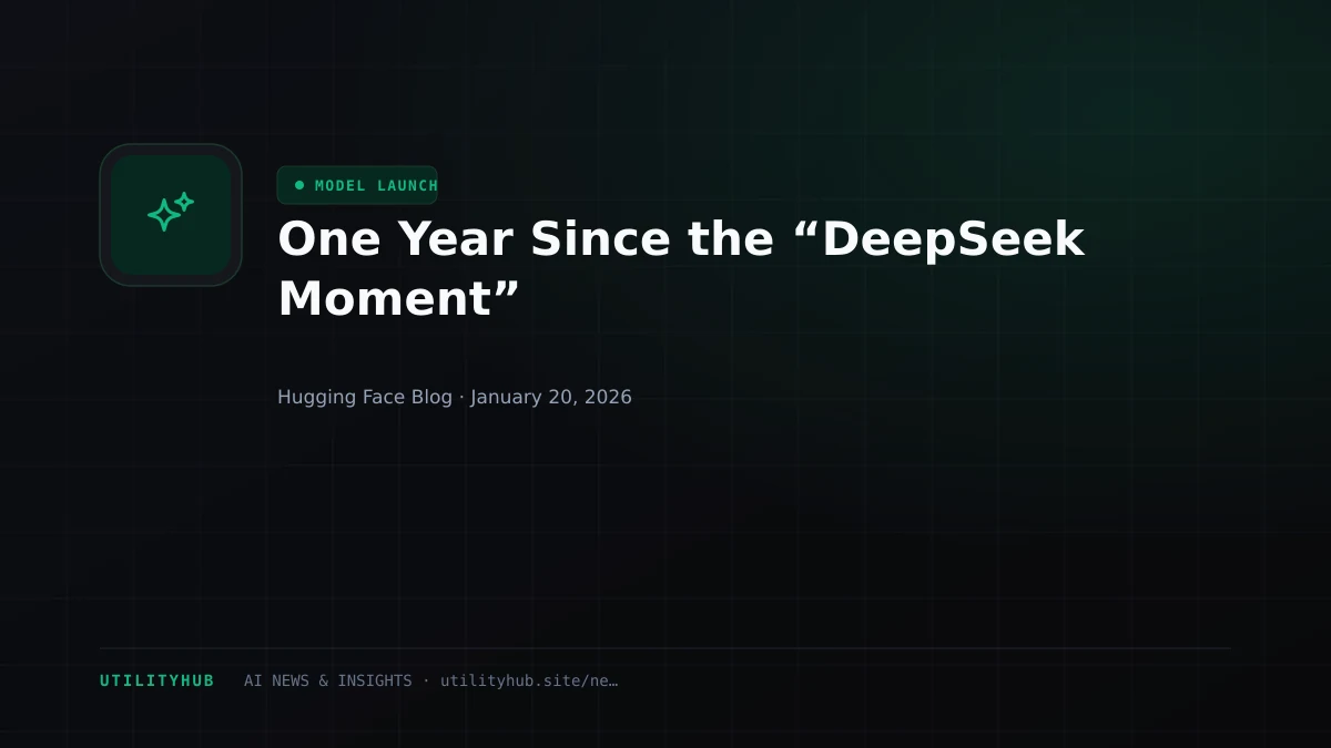 Visual for One Year Since the “DeepSeek Moment”