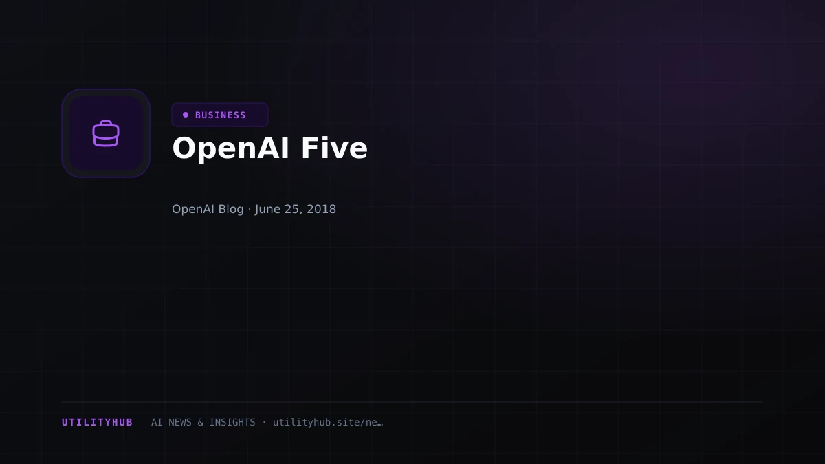 Visual reporting for OpenAI Five