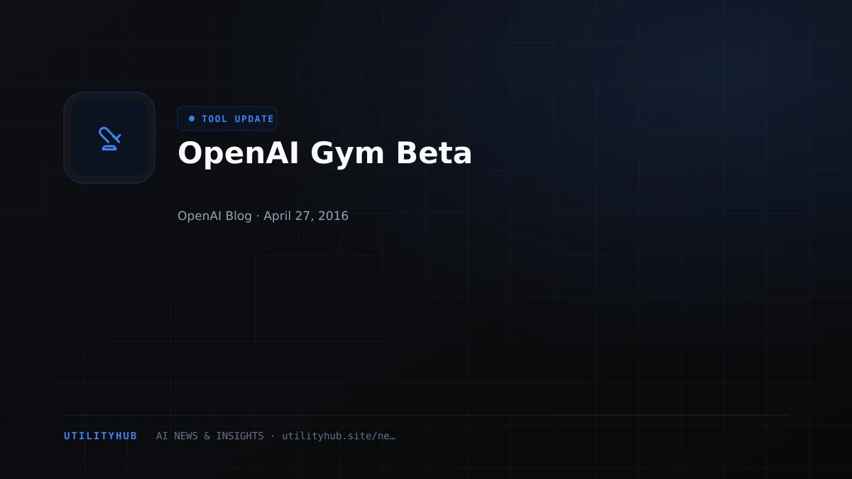 Visual reporting for OpenAI Gym Beta