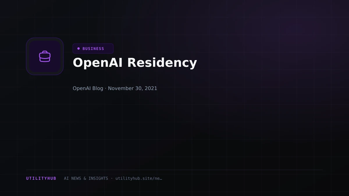 Visual reporting for OpenAI Residency