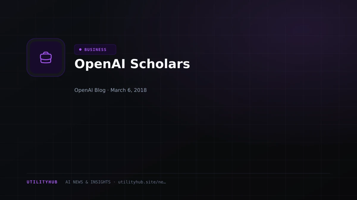 Visual reporting for OpenAI Scholars