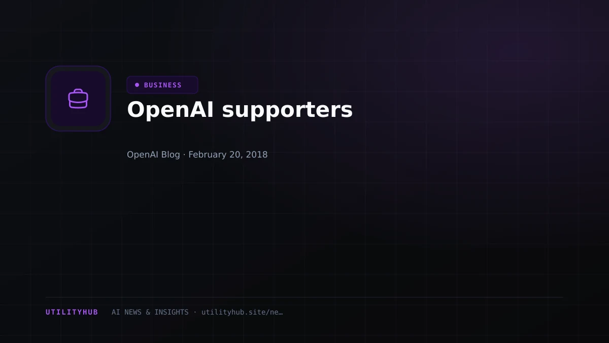 Visual reporting for OpenAI supporters