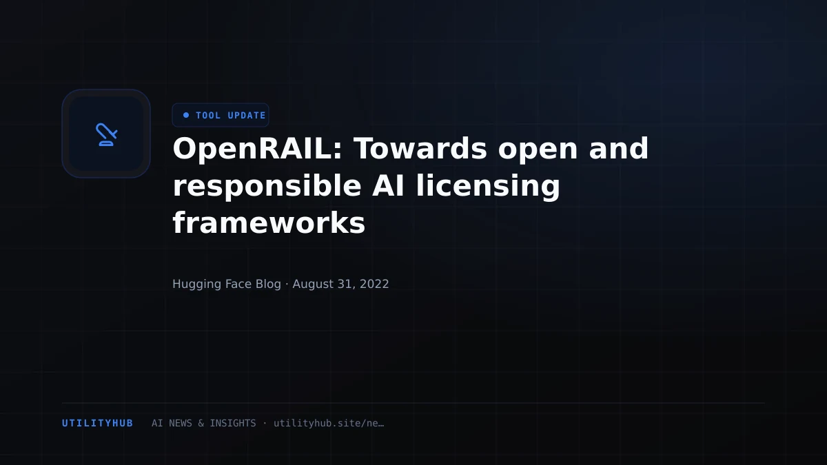 Visual reporting for OpenRAIL: Towards open and responsible AI licensing frameworks