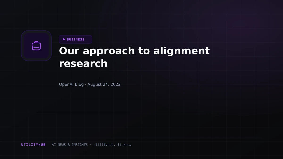 Visual reporting for Our approach to alignment research
