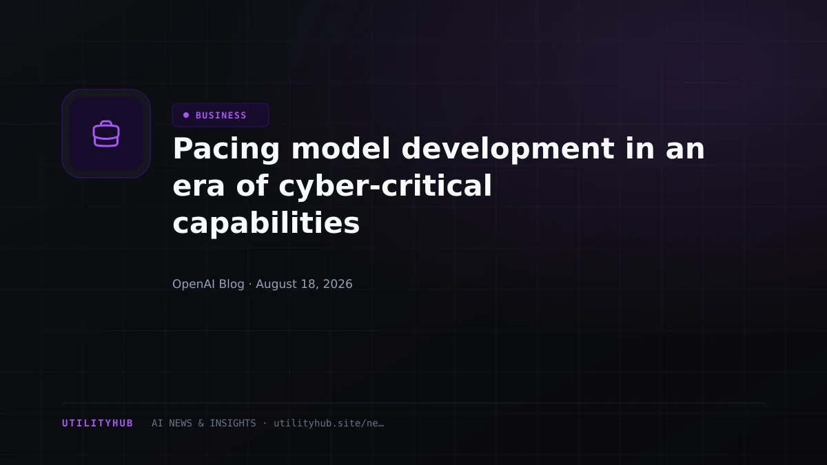 Visual for Pacing model development in an era of cyber-critical capabilities