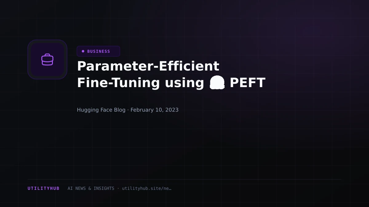 Visual reporting for Parameter-Efficient Fine-Tuning using 🤗 PEFT