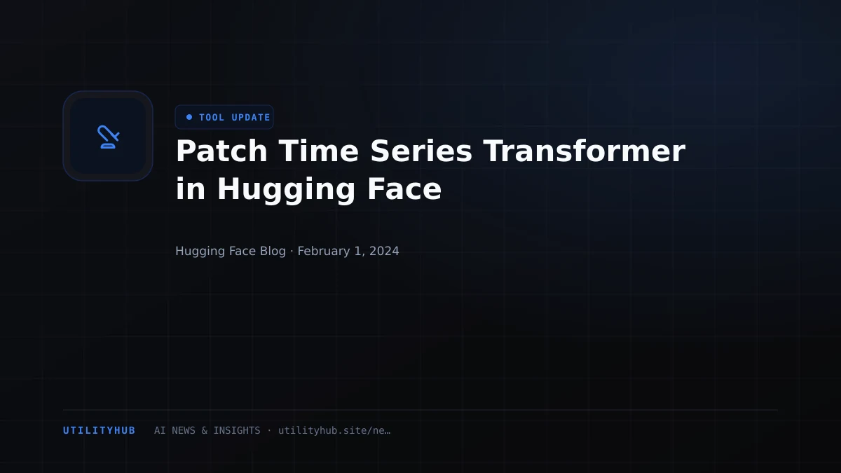 Visual reporting for Patch Time Series Transformer in Hugging Face