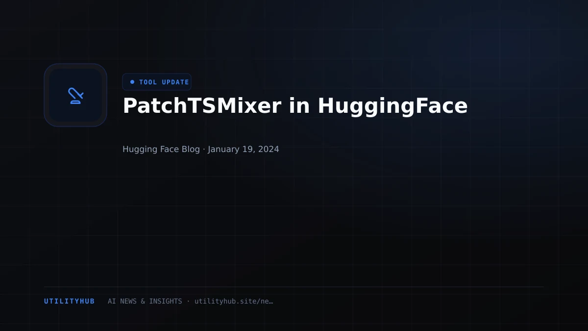 Visual reporting for PatchTSMixer in HuggingFace