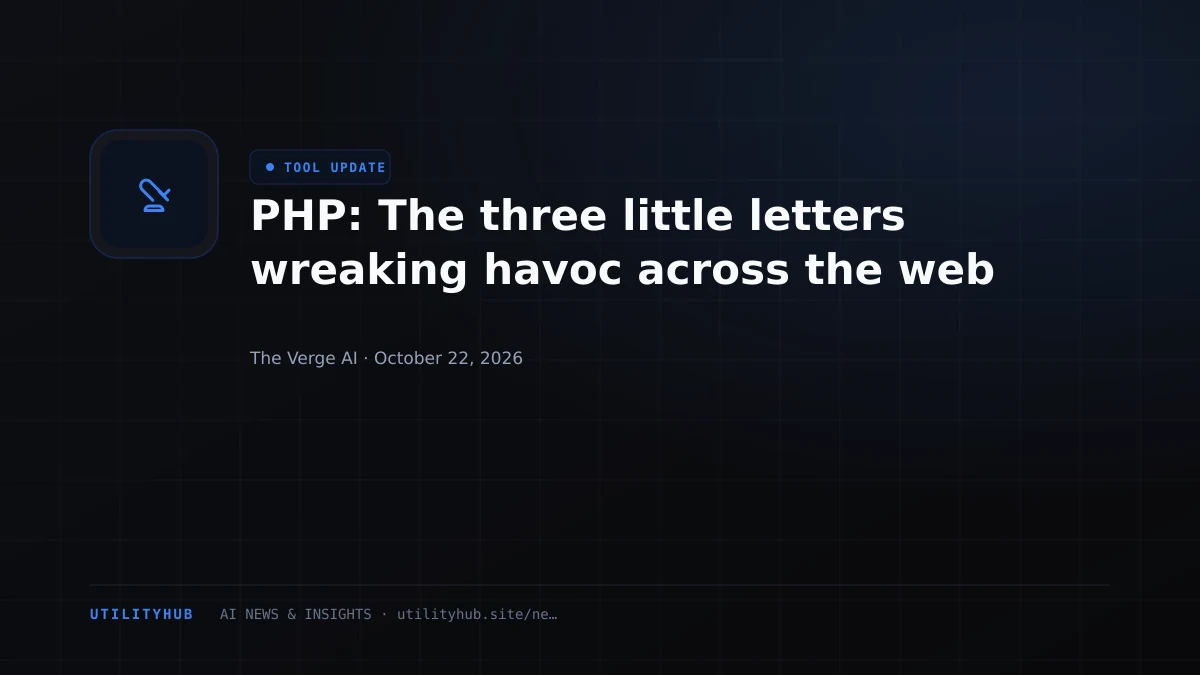 PHP: The three little letters wreaking havoc across the web