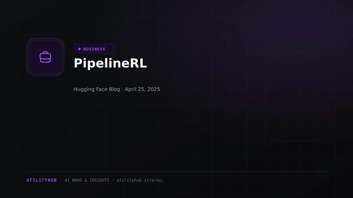 Visual reporting for PipelineRL